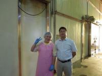 姜总赴日与在日研修人员合影